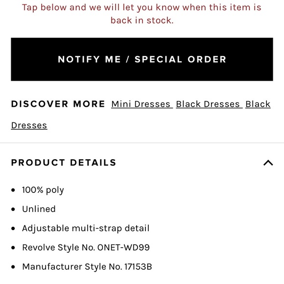 ONE Teaspoon Velvet Love Dress - Picture 12 of 12